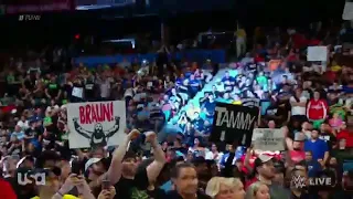 RAW, 29, May, 2018: Finn Balor Slapped Braun Stroman:
