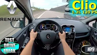 2013 Renault Clio 1.2 TCe 120 EDC 120 PS TOP SPEED AUTOBAHN DRIVE POV