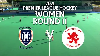 Derwent v Canterbury | Women Round 11 | Premier League Hockey 2021