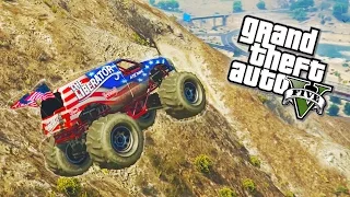 GTA 5 - Liberator Monster Truck Location in Single Player! (GTA V)