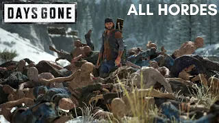 Defeating All Hordes at Once in DAYS GONE | [Max Difficulty PC] - No Commentary