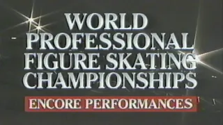 NBC WORLD PROFESSIONAL FIGURE SKATING CHAMPIONSHIP LIVE BROADCAST 1992