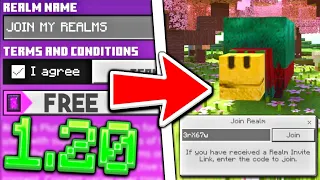 How To Make REALMS For Minecraft Bedrock 1.20!