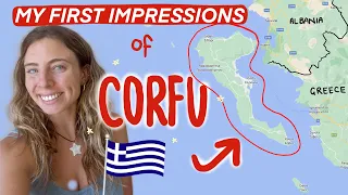 My First Impressions Of Corfu 🇬🇷 Exploring The Old Town & Preparing For Island Hopping