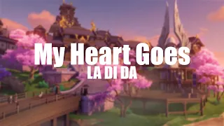 Genshin impact GMV - Yae x Raiden - My Heart Goes (LA DI DA)