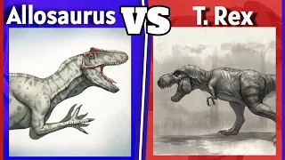 Allosaurus VS T. Rex | Bruno