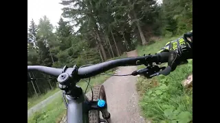 New Trail in in Lermoos/Austria#mtb #fun #downhill #bikepark