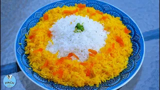 how to make zafrani rice | Persian Saffron rice recipe