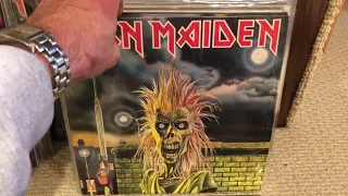 Iron Maiden Vinyl Record Collection