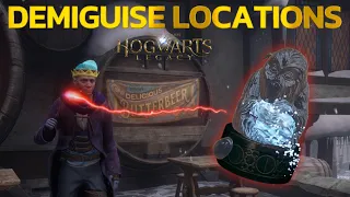 ALL 9 Hogsmeade Demiguise Moon Statue Locations! - Hogwarts Legacy