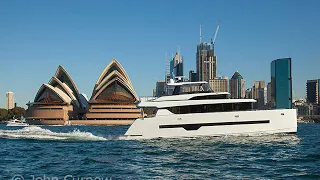 ILIAD 70 Walk-through with Mark Elkington | World Premiere at Sydney International Boat Show