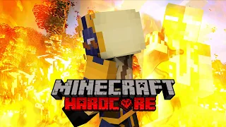 Committing Arson in Minecraft Hardcore