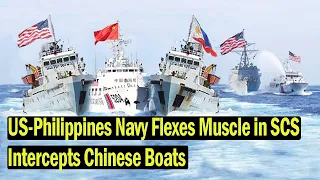 Tension: Philippine Patrol Vessel  Face to face With Chinese Coast Guard Ship in South China Sea