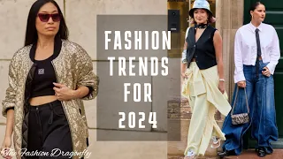 FASHION TRENDS FOR 2024