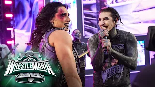 Rhea Ripley and Motionless in White rock out at WrestleMania: WrestleMania XL Saturday highlights