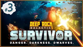 Deep Rock Galactic: Survivor ➤ #3 ➤ Кристаллические пещеры•Опасность 1•Разведчик ➤ Миссия провалена