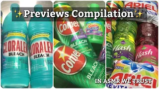 ASMR ✨Previews Compilation✨13 Videos✨Links in Description✨ Ajax, Bleach, Comet, Ty-D-Bol + more