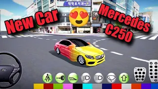🤩 New Car Mercedes C250 on the Road | 3D Driving Class