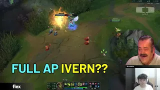 Showmaker solo kills Ahri with Ivern