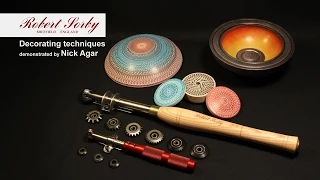 Wood turning, Spiralling and decorating with Nick Agar by Robert Sorby