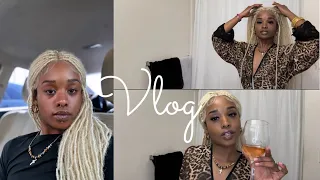 VLOG: GRWM FOR WORK, NEW HAIR WHO THIS