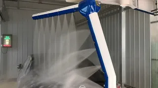 Touch free Single arm 360 touchless car wash machine made by Risense China