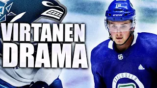 We Now Have JAKE VIRTANEN DRAMA @ Vancouver Canucks Training Camp / Scrimmage (NHL News & Rumours)