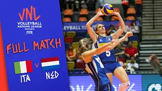 Italy 🆚 Netherlands - Full Match | Women’s Volleyball Nations League 2019