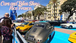 Cars & Bikes Show in Nice France 2024 || 4K