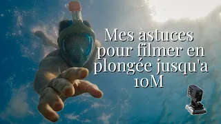 Mes astuce pour filmer en plongée jusqu'à 10 M (GOPRO 9 UNDERWATER)