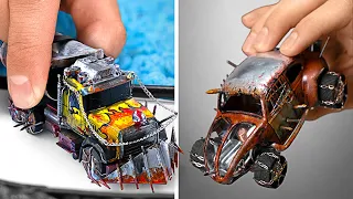 From Trash To Treasure: Volkswagen Beetle And Post-Apocalyptic Truck Transformation! 🚗🚚