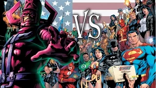 Galactus vs The DC Universe - Marvel vs DC