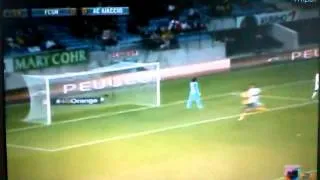 Primer Tiempo de FC Sochaux vs AC Ajaccio 08-30-2013