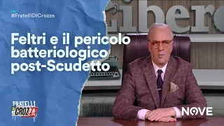 Crozza Feltri "Il #napoli ha vinto, Piazza Duomo era gremita di napoletani, mi serve l'amuchina"