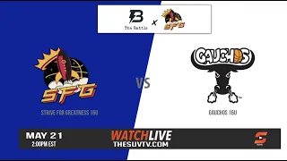 Strive For Greatness vs. Gauchos 16U | The Battle In The Apple