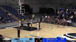 Johns Hopkins vs. Yeshiva- 2022 NCAA Division III Men's Basketball Tournament