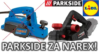 Aku Hoblík z LIDLu místo kvalitního NAREXu! Parkside PPHA 20-Li A1