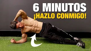 Rutina Abdominales 6 Pack | Solo 6 Minutos ¡HAZLO CONMIGO!