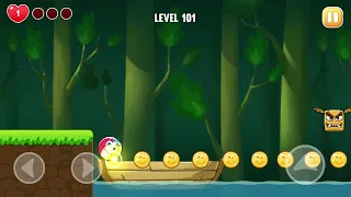 Bounce Ball Adventure Android & ios Mobile Game Red Ball Level 100-101