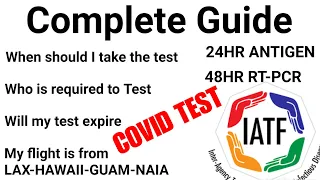 COVID TEST - COMPLETE GUIDE before your departure Everything Philippines Review by Coach Fred Tagalo