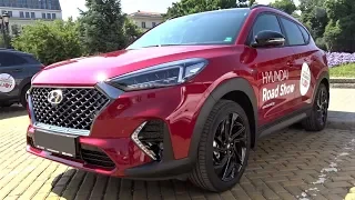 Hyundai Tucson N Line 2019 SUV - Demonstration Interior Exterior Walkaround - Road Show Sofia