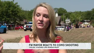'It's heartbreak, and then you're furious about it': FW mayor reacts to Como shooting