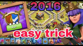 how to clear 2016 challenge of Clash Of Clans || easily 3 stars ⭐ Clash Of Clans 2016 challenge