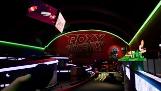 How to get to Roxy Raceway after defeating Chica! (Security Breach/TUTORIAL)