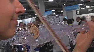 "3Dvarius" — пластикова скрипка, надрукована 3D-принтером