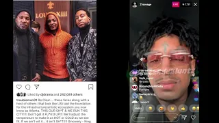 21 Savage Reacts to 69 Snitching