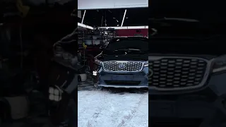 Kia. Sorento Prime. Нанесение матовой плёнки.