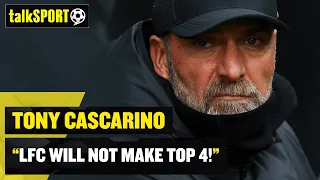 "LIVERPOOL WILL NOT MAKE TOP FOUR!" 😠👎 Tony Cascarino RIPS INTO Liverpool for Bournemouth loss 🔥