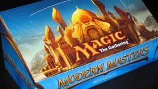 Unplugged gaming: opening a Modern Masters booster box