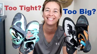 How tight should your climbing shoes be?